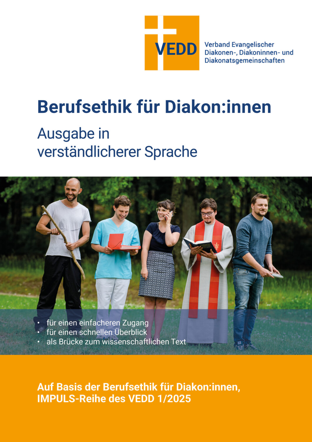 Vedd Berufsethik für Diakon:innen in verständlicherer Sprache | VEDD ...